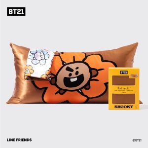 Kitsch x BT21 Satin Pillowcase in SHOOKY - King