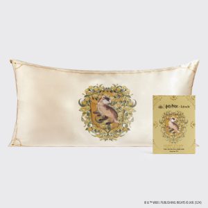 Kitsch x Harry Potter Satin Pillowcase in Huflepuff - King